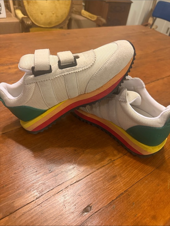 Charlotte Stone Shoes - Charlotte Stone Conway Sneakers with Rainbow Sole women’s size 9 New!
